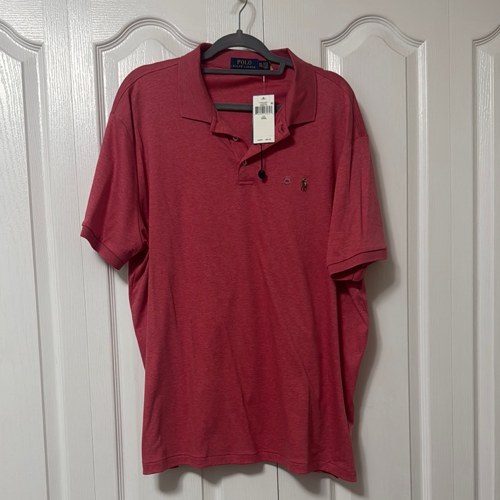 Polo by Ralph Lauren Men's Red Polo Shirt